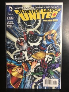 Justice League United  #4 Gathering DC Comic 1st Print 2014