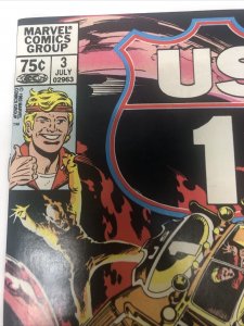 U.S 1 (1983) # 3 (VF/NM) Canadian Price Variant • CPV • Al Milgrom • Marvel