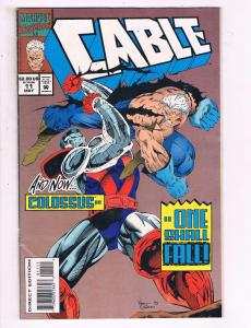 Cable #11 VF Marvel Comics Comic Book X-Men Colossus May 1994 DE14 