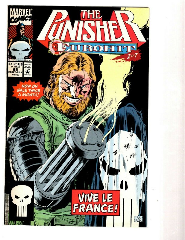 12 Marvel Comic Books The Punisher # 44 55 56 57 58 59 60 61 62 65 68 69 J418