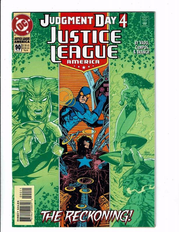 10 Justice League America DC Comic Books #81 82 83 84 85 86 87 88 89 90 BH16 