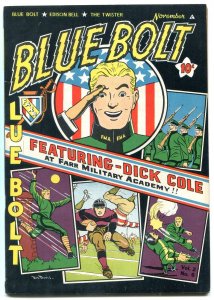Blue Bolt Vol. 2--#6--1941--COMIC BOOK--Novelty--VF-