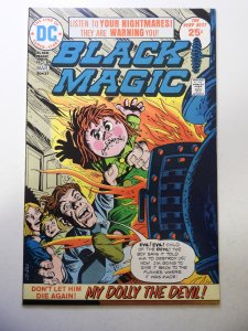 Black Magic #8 (1975) FN- Condition slight moisture stain bc