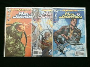 FLASHPOINT: HAL JORDAN #1, 2, 3 VFNM Condition