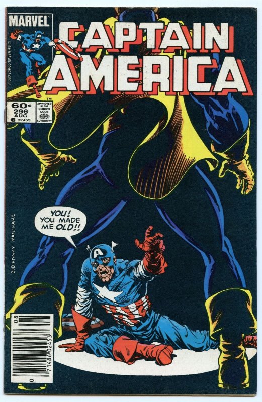 Captain America 296 Aug 1984 FI (6.0)