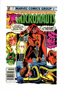 Micronauts #34  VF  1981
