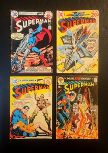 Superman # 236, 260. 280 & 281 DC Comic Books 1969-71  LOIS LANE