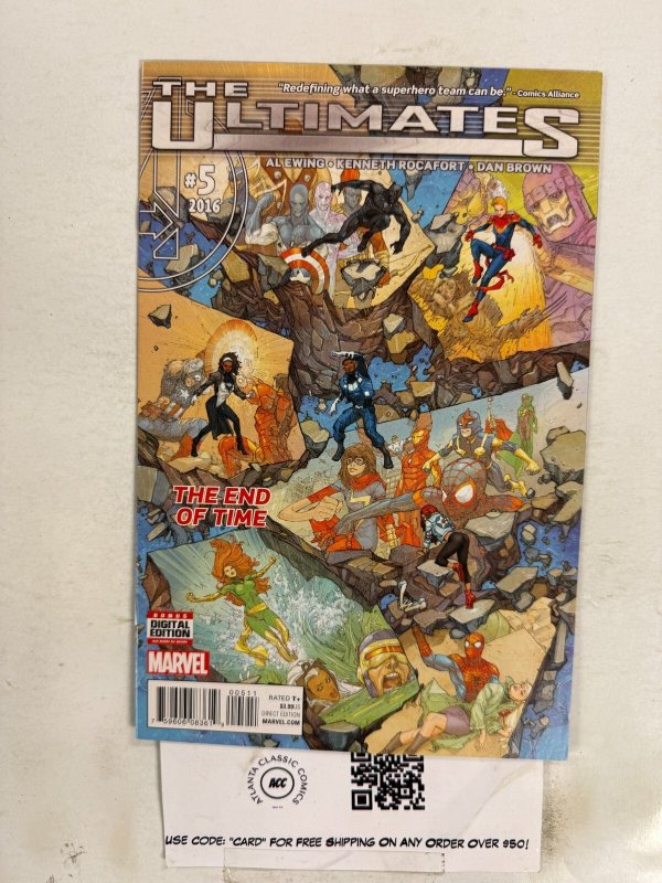 The Ultimates # 5 VF-NM Marvel Comic Book Civil War II 17 ET6