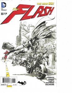 The Flash #33 Batman 75th Anniversary Cover (2014)