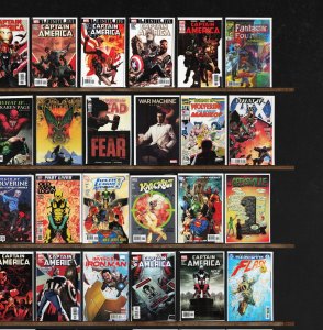 Huge Lot 140+ Comics with Captain America, The Walking Dead & More!
