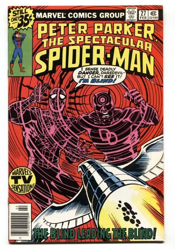 SPECTACULAR SPIDER-MAN #27 FRANK MILLER art-Marvel-COMIC BOOK