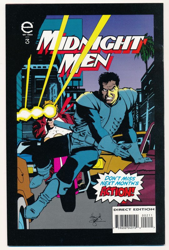 Midnight Men (1993) #1-4 NM Complete series