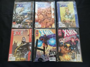 X-MEN LOT 6PC (VF) ULTIMATE X-MEN, EVE OF DESTRUCTION, WARZONE, BETRAYAL 2001