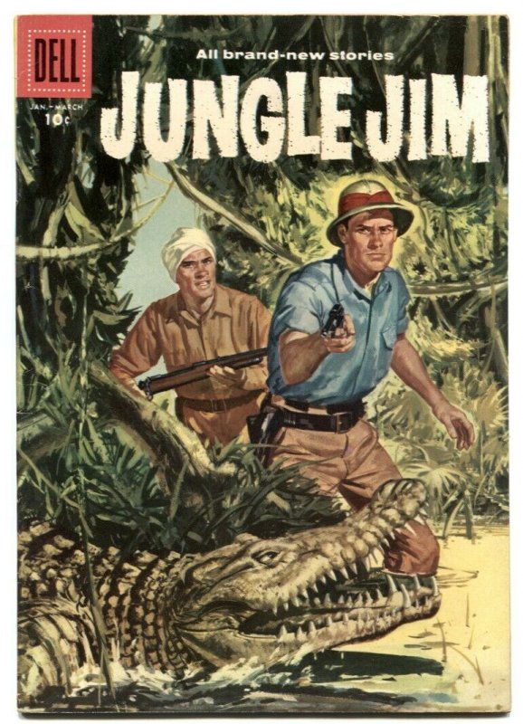 Jungle Jim #11 1957- Dell silver age comic VG/F