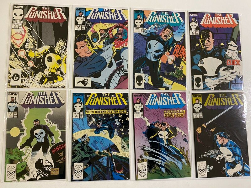 Punisher lot #2-49 Marvel 2nd Series 47 different books 8.0 VF (1987 to 1991)