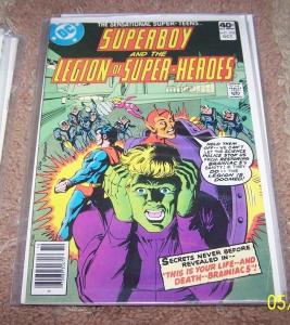 SUPERBOY & LEGION OF SUPER HEROES COMIC # 256 1979  dc BRONZE AGE +