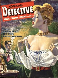 Special Detective-12/1949-Spicy Good Girl Art cover-Pulp Mag True Crime