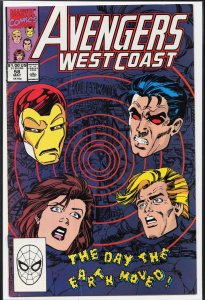 Avengers West Coast #58 (1990) West Coast Avengers / Avengers West Coast