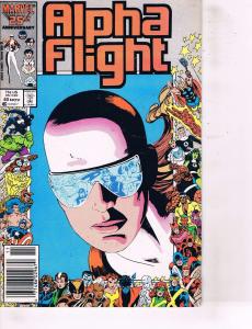 10 Alpha Flight Marvel Comic Books # 32 38 39 40 41 43 44 45 46 47 Wolverine MM4