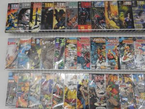Huge Lot of 180+ Comics W/ Captain America, Wonder Woman, Firestorm Avg VF- Con.