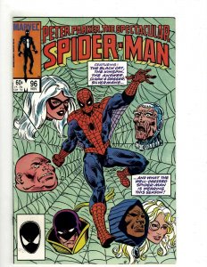 Spectacular Spider-Man # 96 NM Marvel Comic Book Punisher Goblin Black Cat UD1