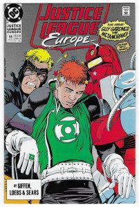 Justice League Europe #11 Direct Edition (1990)