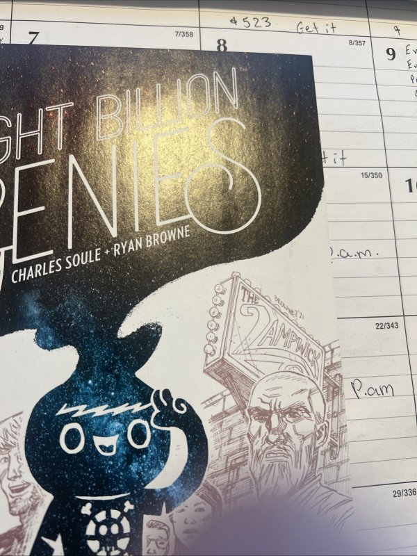 EIGHT BILLION GENIES #1 COVER A 1ST PRINT  IMAGE COMICS SOULE BROWNE