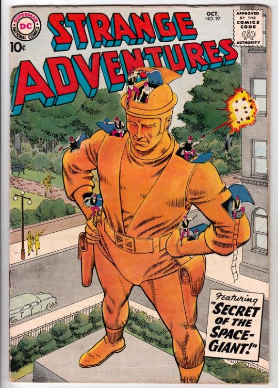 Strange Adventures #97 (Oct-58) FN+ Mid-High-Grade 