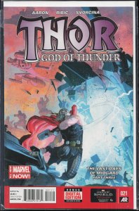 Thor: God of Thunder #21 (2014) Old Galactus