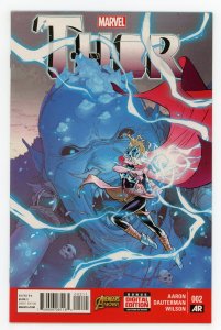 Thor #2 (2015 v4) Russell Dauterman NM