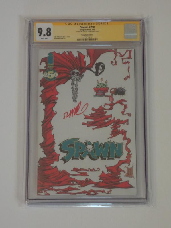 Spawn #250 CGC SS 9.8; Skottie Young variant--Signed!!