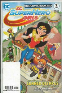 DC Superhero Girls FCBD ORIGINAL Vintage 2018 DC Comics
