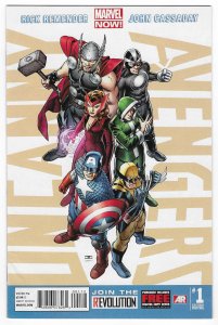 Uncanny Avengers #1 Second Print Cover (2012)