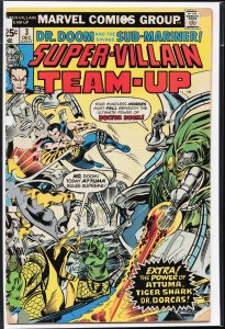 Super-Villain Team-Up #3 (1975) Namor the Sub-Mariner