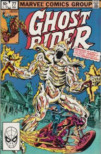 Ghost Rider # 77 Cover A VF+ Marvel 1983 [B5]