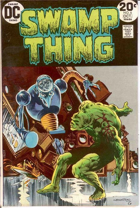 SWAMP THING 6 VF-  October 1973 COMICS BOOK