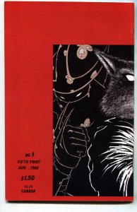 Teenage Mutant Ninja Turtles #1 1988 5th printing VF/NM