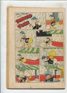 FOUR COLOR #339 (3.0/3.5)  DONALD DUCK!! 1951