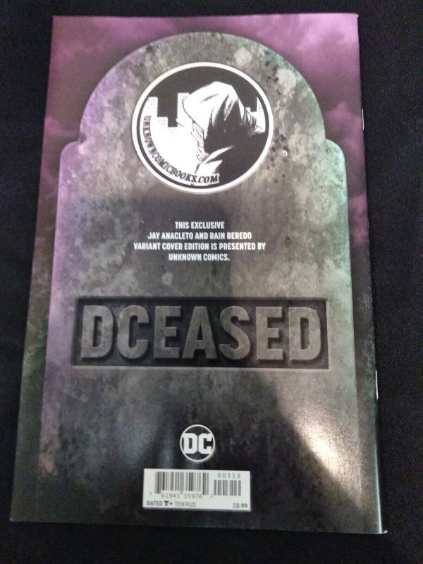 DCeased #3 Jay Anacleto Batgirl Trade Dress Variant (DC 2019) NM