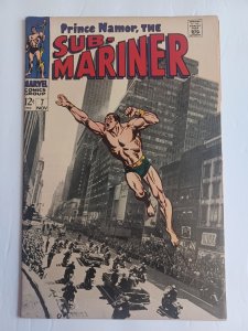 Sub-Mariner #7 - Namor - Iconic Photo Cover - 1968 - FN/VF