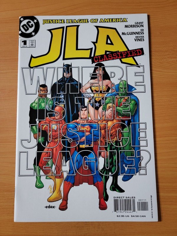 JLA Classified #1 Variant Cover ~ NEAR MINT NM ~ 2005 DC Comics 