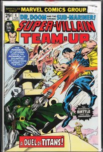 Super-Villain Team-Up #4 (1976) Namor the Sub-Mariner