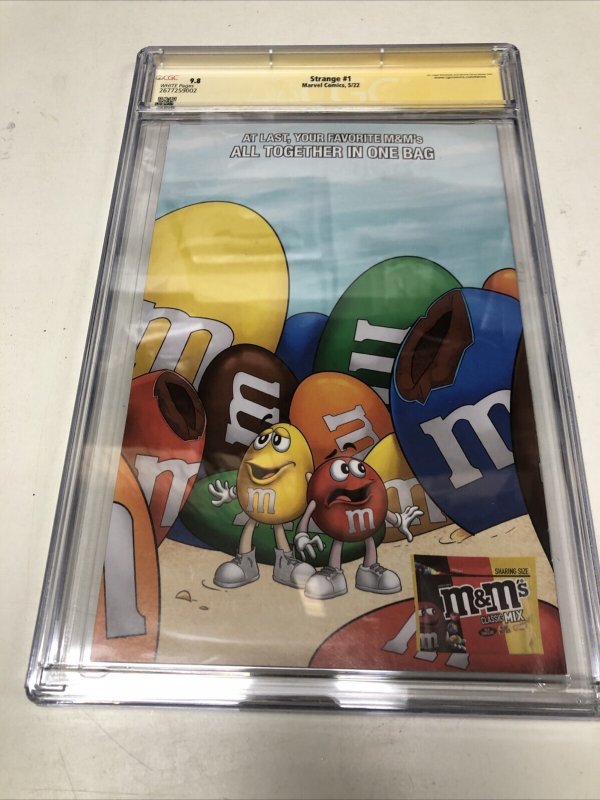 Strange (2022) #1 (CGC 9.8 SS) Signed Jed Mackay • Marvel Comics •Doctor Strange