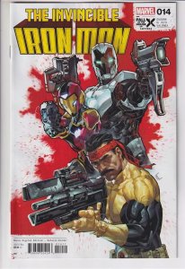 INVINCIBLE IRON MAN (2022 MARVEL) #14 CVR A KAEL NGU