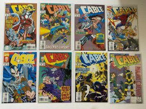 Cable lot #1-50 Marvel 1st Series 50 different books 8.0 VF (1993 to 1998) 