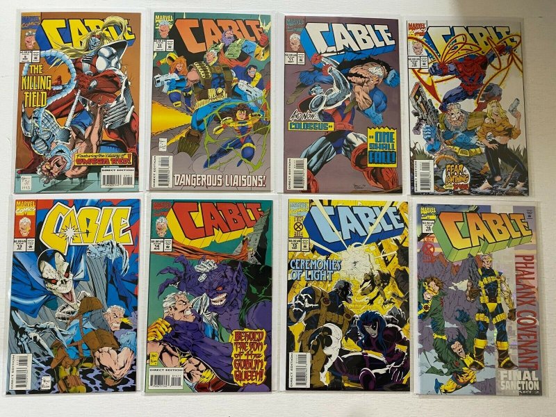 Cable lot #1-50 Marvel 1st Series 50 different books 8.0 VF (1993 to 1998) 