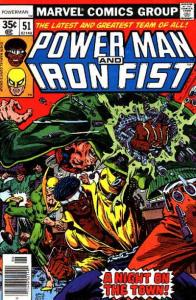 Power Man And Iron Fist #51 VG ; Marvel | low grade comic Chris Claremont