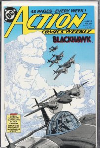 Action Comics Weekly #633 (1989) Blackhawk