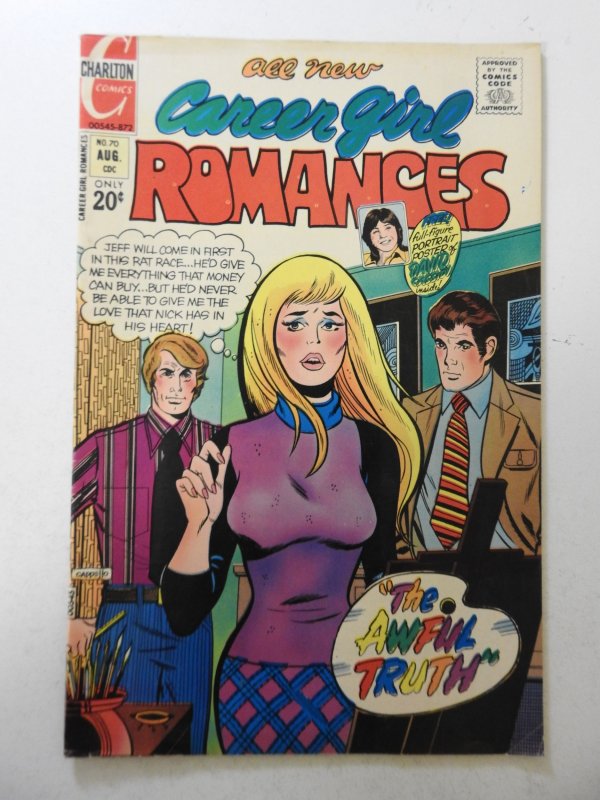 Career Girl Romances #70 (1972) FN- Condition!