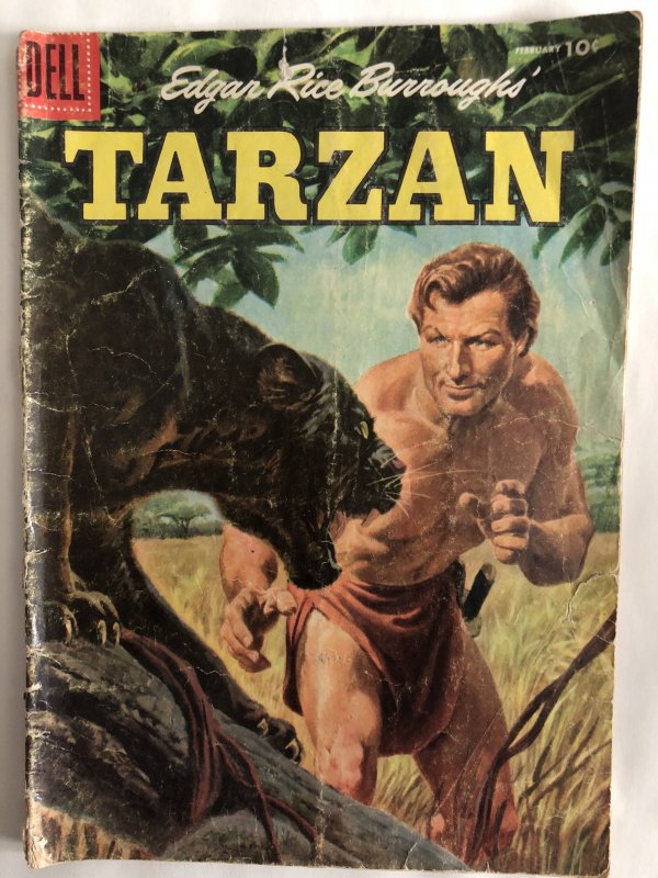 Tarzan 77, GD, nice painted cover